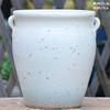 Vaso de Flor Carnudo Pequeno Defeito Panela Quente Panela Cogumelo Cerâmica Diâmetro Grande Simples Planta Verde Ébano Antigo Pilha Vaso de Cerâmica de Penhasco