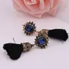 Pendientes de Borlas de Estilo Étnico de Venta Caliente Transfronterizos Europeos y Americanos Pendientes de Borlas Estilo Chino Palacio Retro Pendientes de Borlas Venta al por Mayor