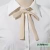 Jk color sólido tira delgada cuerda de cuello uniforme marinero uniforme escolar accesorios pajarita pequeño mango largo flor de cuello fabricantes en stock