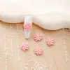 Accesorios de Arte para Uñas de Verano Crisantemo Pequeño Arrugado Pintura en Spray Mate Estilo Japonés Fresco Floral DIY Decoraciones de Uñas Portátiles Venta al por Mayor