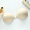 Nuevo Estilo Sujetador Invisible Sin Costuras Autoadhesivo de Silicona No Restrictivo Levanta Pecho Protectores de Pezón Anti-Exposición Sujetador Personalizado al por Mayor