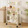 Carrinho de armazenamento pequeno, mesa lateral de sofá, cesta de armazenamento de lanches, prateleira móvel com vários níveis, organizador de brinquedos para sala de estar, cesta para itens diversos