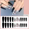 Uñas postizas con armadura extraíble, comercio exterior, uñas postizas europeas y americanas, piezas de ballet, uñas a presión