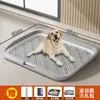 Sanitário para cachorro extra grande anti-respingos com pilar lavável doméstico tipo plano bacia para urina de cachorro penico em estoque atacado