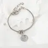 Moda Europeia e Americana ama pulseira de tornozeleira banho de cobre micro cravejado zircônia escultura figura pulseira joias atacado
