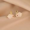 Pendientes Lindos de Diseño de Nicho Conejo Dulce Lujo Ligero Pendientes de Alta Calidad Placa de Incienso Mosquito Pinza para Orejas Sin Agujeros en las Orejas