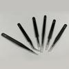 Pinzas Antiestáticas Acero Inoxidable punta fina de precisión acodadas componentes electrónicos soldadura pestañas manicura nido de pájaro pinzas para recoger pelo