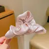 Princesa a la fuga Dulce Lazo de Satén Pinza de Agarre Elegante Clip de Agarre para el Cabello Clip para la Cabeza Clip para el Cabello Clip de Tiburón Accesorios para el Cabello