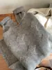 ¡El tendero se lo queda para sí mismo! Solo Tócalo y Entenderás~ Lujosa Ropa de Punto para Otoño e Invierno con Corte Holgado, Hecha de Cachemir y Lana con Diseños de Trenzado
