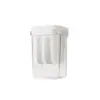Cocina Transparente Almacenamiento Giratorio Sellado Tarro Grado Alimenticio Acero Inoxidable 304 Filtro para Cold Brew Yogurt Caja de Almacenamiento