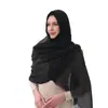 Cachecol de Bolhas Popular Transfronteiriço para Mulheres 2025 Novo Cachecol de Cor Sólida Cachecol Xale Decorativo Quente da Moda Fabricante Atacado