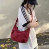 Bolsa de mano informal y sencilla de gran capacidad para mujer, nueva bolsa de hombro ligera y versátil 2026, bolso cruzado de nicho