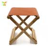 Taburete Plegable de Montaña para Acampar al Aire Libre Silla Plegable Portátil para Esperar en Línea en el Transporte Público Set de Mesa y Sillas de Cuero Portátil para Picnic y Comedor