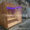 Suministrado Directamente por el Fabricante, Baños de Vapor Seco y Húmedo para Uso Doméstico, Salas de Sauna para Villas y Clubes, Baños de Vapor Integrados Inteligentes Secos y Húmedos