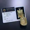 Amuleto Budista Tailandês Luang Por Ying 2555 Série Tartaruga Limpa-Dívidas 1 2555 Templo Original Autêntico Amuleto Tailandês