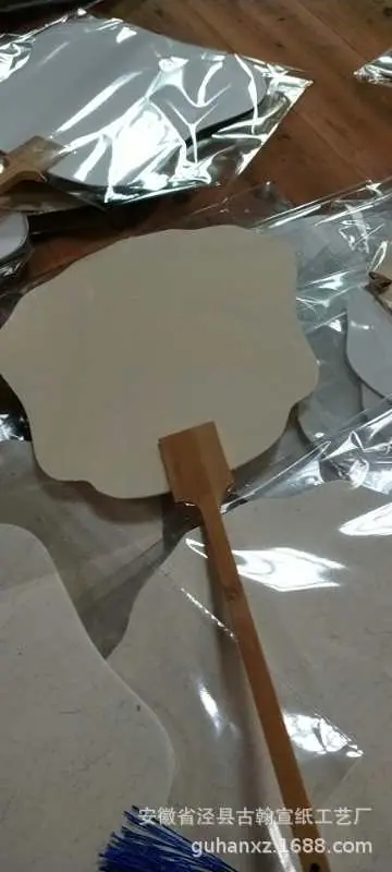 卡纸团扇