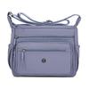 Bolso Bandolera Casual Simple de Gran Capacidad a la Moda Almacenamiento Multicapa Bolso para Mujeres de Mediana Edad Nylon Repelente al Agua Bolso de Hombro Duradero