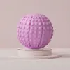 Bola de liberação miofascial, bola de massagem para os pés, relaxamento muscular de yoga, bola de ouriço para as solas dos pés, bola magnética de fitness para yoga, bola dupla (amendoim) para o arco do pé