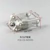 Juego Completo de Piezas del Chasis de la Rueda Delantera para Carretillas Elevadoras Eléctricas Zhongli y Heli, Accesorios para Transpaletas Manuales Nuoli, Chasis de Ruedas Pequeñas para Carretillas Manuales