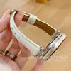 Correa de Cuero con Patrón de Bambú Brillante en Forma de I Adecuada para Apple Watch 10 S11 Huawei Fit4 Gt6 Xiaomi Pulsera
