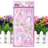 Pegatina de burbuja de dibujos animados para niños, pegatina de coche de princesa Sofía de hielo, pegatina de bronce para disfrazarse de niña, pegatina estéreo