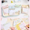 Libro de Notas Adhesivas de Papel Escribible Fresco y de Alto Valor - Serie Gato Estrella Dulce 100 Hojas Papel Adhesivo para Notas Papel para Mensajes