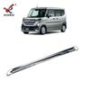 Adequado para 24 Suzuki Spacia Custom modificado pára-choques traseiro anti-colisão especial galvanoplastia tiras decorativas