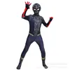 Mallas de Araña de Halloween Miles Disfraz de Superhéroe Traje de Expedición Set de Disfraz Cosplay