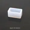 Molde de Cubo Esfera Geométrica DIY Molde de Pegamento Cristal Silicona Espécimen de Flor Seca Pirámide Estéreo Diamante