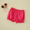 Shorts para Niña Ropa de Verano 2026 Nuevo Estilo Pantalones Casuales para Niños Pequeños Shorts de Bebé Estilo Delgado de Verano para Niña