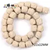 Cuentas de Pincel Ovaladas Cilíndricas de Piedra Volcánica Coloridas para Collar Pulsera DIY Accesorios de Joyería de Aromaterapia Venta Directa de Fábrica DIY