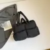 Bolsa Tote de Algodão com Penas Shuai Mi Home para Mulheres, Bolsa de Ombro Leve de Grande Capacidade, Bolsa de Mão Casual para o Dia a Dia
