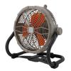 Ventilador repelente de mosquitos móvil multifuncional para exteriores FS-SC67 ángulo ajustable de escritorio LED gran volumen de aire recargable ventilador de piso