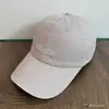 Gorra de Béisbol Bordada Estilo Coreano de Algodón Lavado, Sombrero Unisex de Copa Suave con Protección Solar, Moderno y Versátil