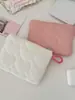 410121 Bolsa Sanitária Acolchoada Cor Doce Bolsa de Armazenamento Mini Portátil Absorvente Moedeiro