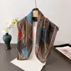 Estilo Patrón de Espiga de Anacardo Algodón y Lino Bufanda Cuadrada Pequeña Pañuelo para la Cabeza de Imitación Terciopelo Chal Protección Solar Bufanda para el Cuello Bufanda para Mujer