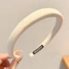 Diadema Fresca de Colores para Mujer, Moderna y Versátil, Adecuada para Salir, Pinza de Presión de Alta Gama para el Cabello, Accesorio Coreano para el Cabello