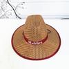 Sombreros Publicitarios de Verano Sombreros con Logo Impreso de Empresa Sombreros para Hombre Protección Solar para Exteriores Sombreros de Vaquero Sombreros de Sol Sombreros de Paja para Mujer Venta Caliente Transfronteriza