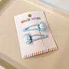 Dulce de dopamina pasador accesorios para el cabello niños cuchara trasera pasador roto clip para flequillo al por mayor clip de gota de agua clip BB clip lateral