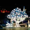 Instalações de Iluminação e Exibição Decorativa de Ficus para Comércios; Fábrica de Fabricação de Adereços de Árvore para Iluminação Comercial
