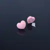 Aretes Frescos de Amor Estilo Coreano Resina Agujeros de Oreja Elegantes Combinan con Todo Ins Simples Nicho Aretes de Chica Estrella