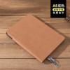 A5 Libreta de Líneas Horizontales Cuero Suave Sencilla Trabajo Reunión Cuaderno Engrosado Estudiante Universitario Literario Oficina de Negocios