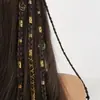 41 Peças de Acessórios de Cabelo Trançado de Liga Metálica Atravessando Fronteiras DIY Amazon Temu Acessórios Atacado Anéis de Extensão de Cabelo Trançado Cortados