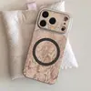 Adecuado para Funda de Teléfono Apple 17 Círculo Negro iPhone 15 Pro Max Cobertura Completa 16 Pro Textura de Cuero Fresco Estilo de Nicho
