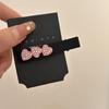 Horquilla con forma de estrella de diamantes de imitación para mujer, con flequillo lateral, con clip de pico de pato, para tocado, elegante y de alta calidad para chica atractiva y atractiva.