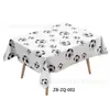 Toalha de Mesa Nova de Desenho Animado Transfronteiriça Decoração de Festa de Aniversário Infantil Toalha de Mesa Retangular Descartável Material Perolado Não Lavável