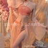 Qianxiu lingerie sexy pijamas sexy charme paixão estilo antigo hanfu tentação moda nacional faixa abdominal grátis fora 5355