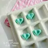 Corazón Gordo Acrílico Agujero Recto Dopamina Cuentas Hechas a Mano Material para Cadena de Teléfono Móvil Pulsera Accesorios de Joyería DIY