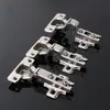 Bisagra de rebote de 35 mm al por mayor directa sin tirador base deslizante Press bisagra de tubo de avión