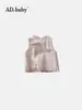 2025 Ropa de verano para niños Huzhou Zhili nuevo chaleco de verano para niñas top de tirantes sin mangas estilo coreano camisa de verano